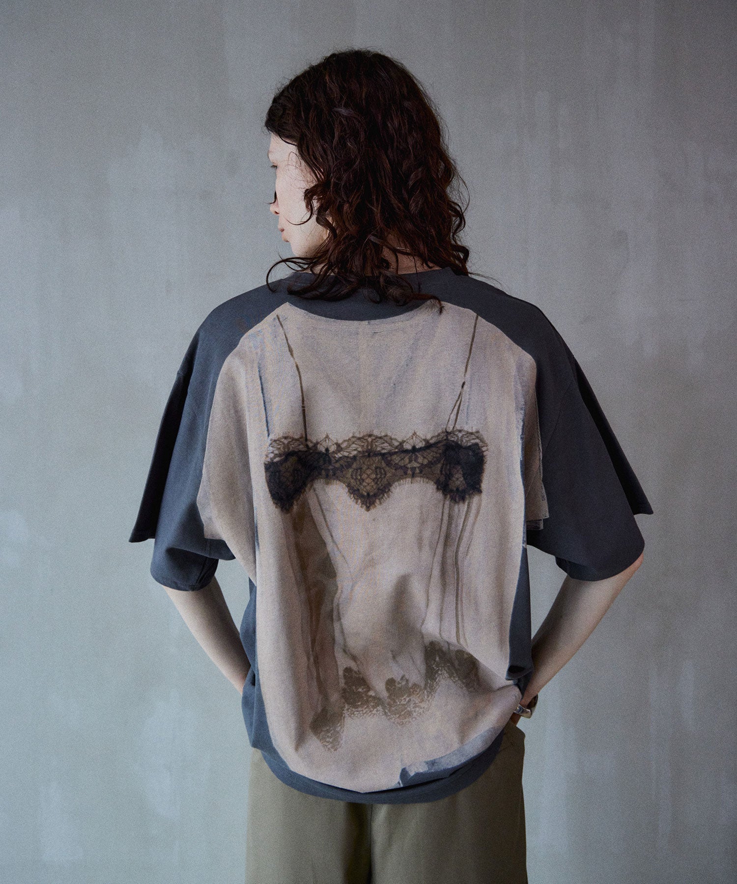 【2026Summer PRE-ORDER】Lingerie Trompe l'oeil T-Shirt