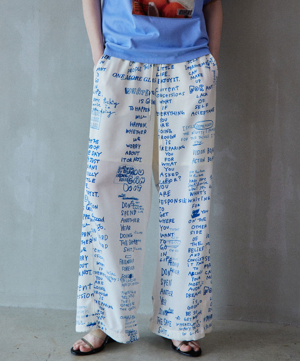 Hand Logo Easy Pants
