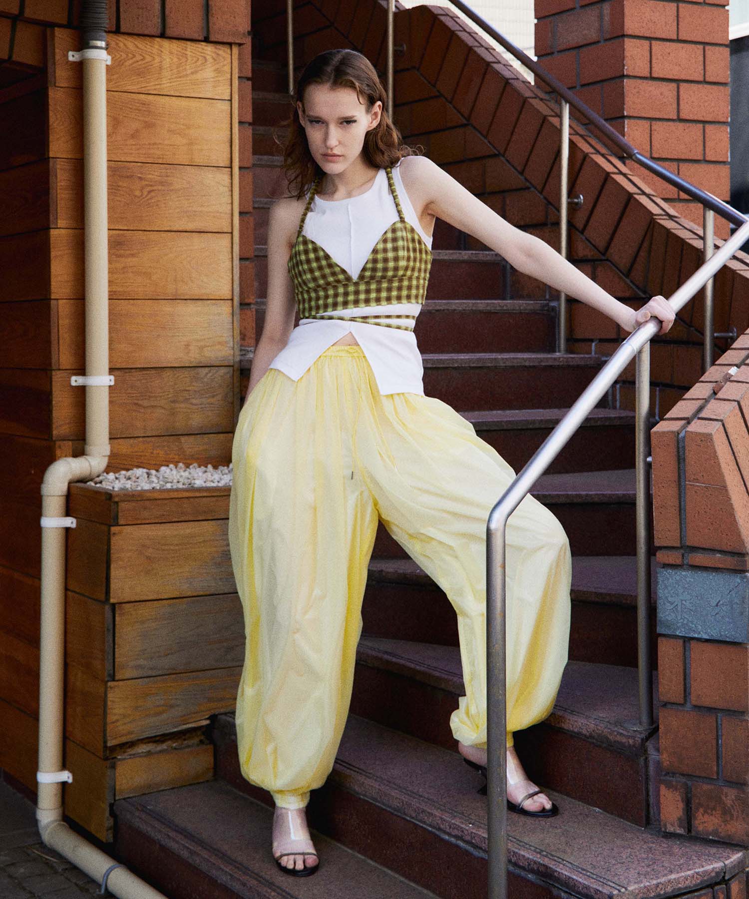 【2026Summer PRE-ORDER】Checkered Short Bustier