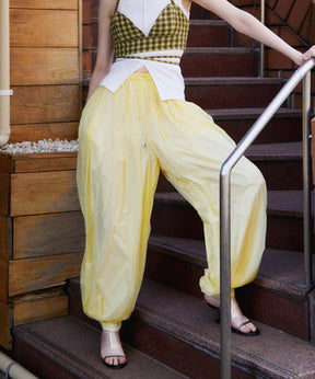 【2026Summer PRE-ORDER】Sheer Nylon Balloon Pants