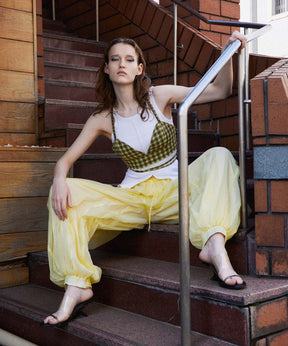【2026Summer PRE-ORDER】Checkered Short Bustier