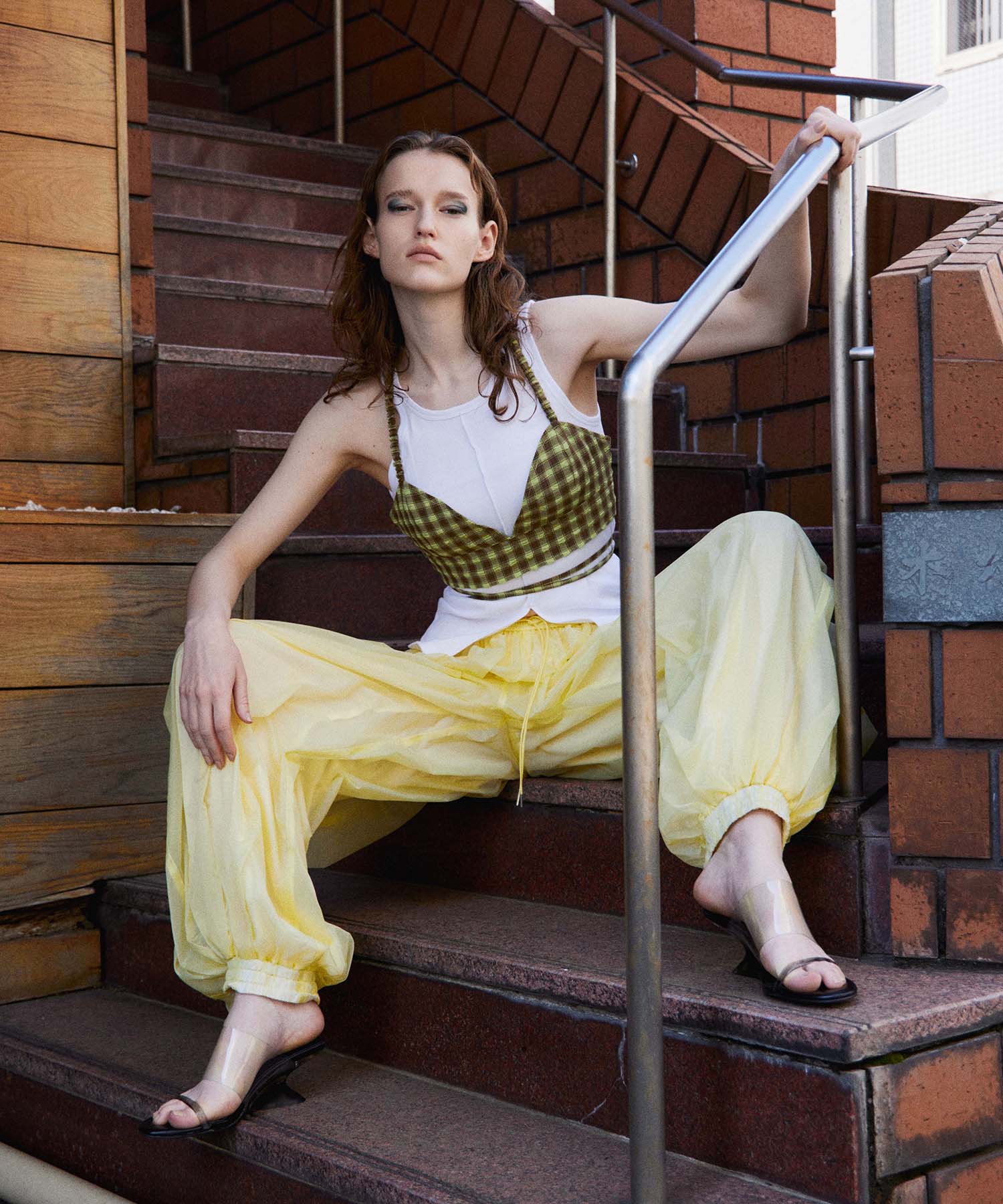 【2026Summer PRE-ORDER】Sheer Nylon Balloon Pants