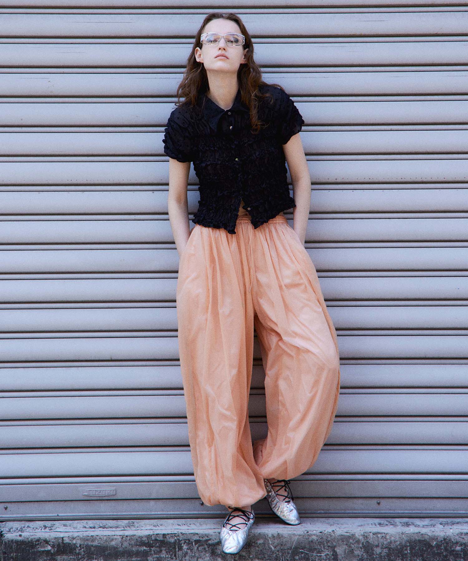 【PRE-ORDER】Shirring French Sleeve Shirt