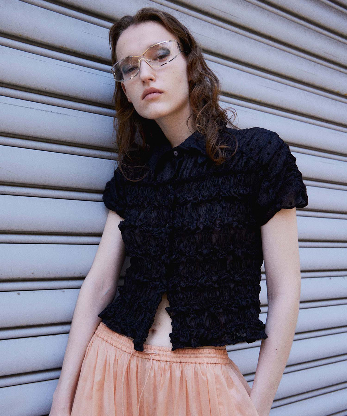 【2026Summer PRE-ORDER】Shirring French Sleeve Shirt