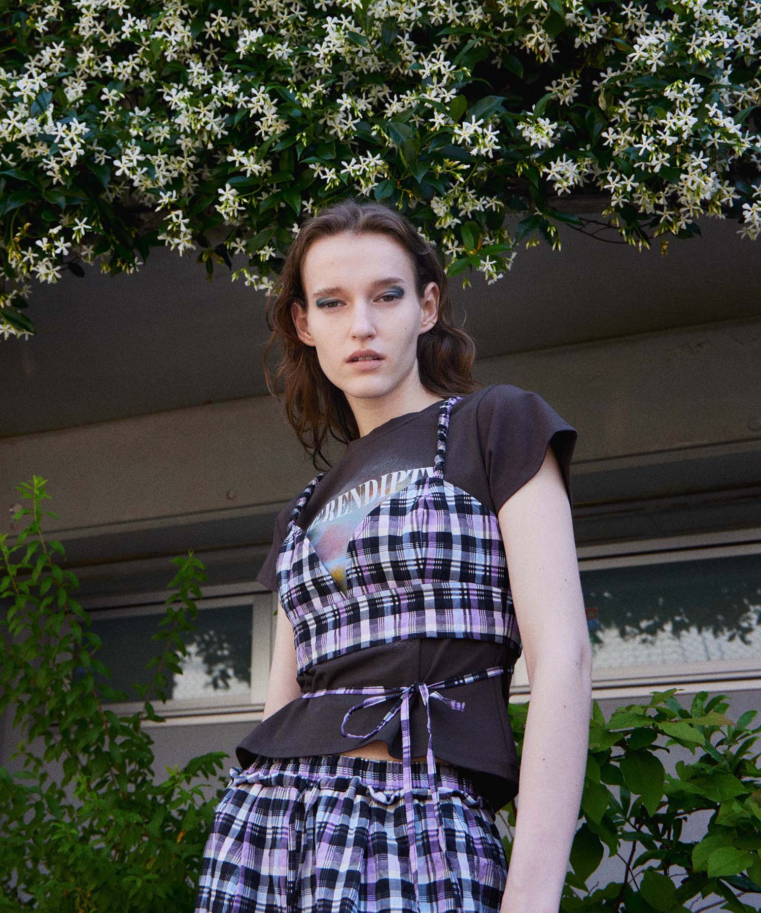 【2026Summer PRE-ORDER】Checkered Short Bustier