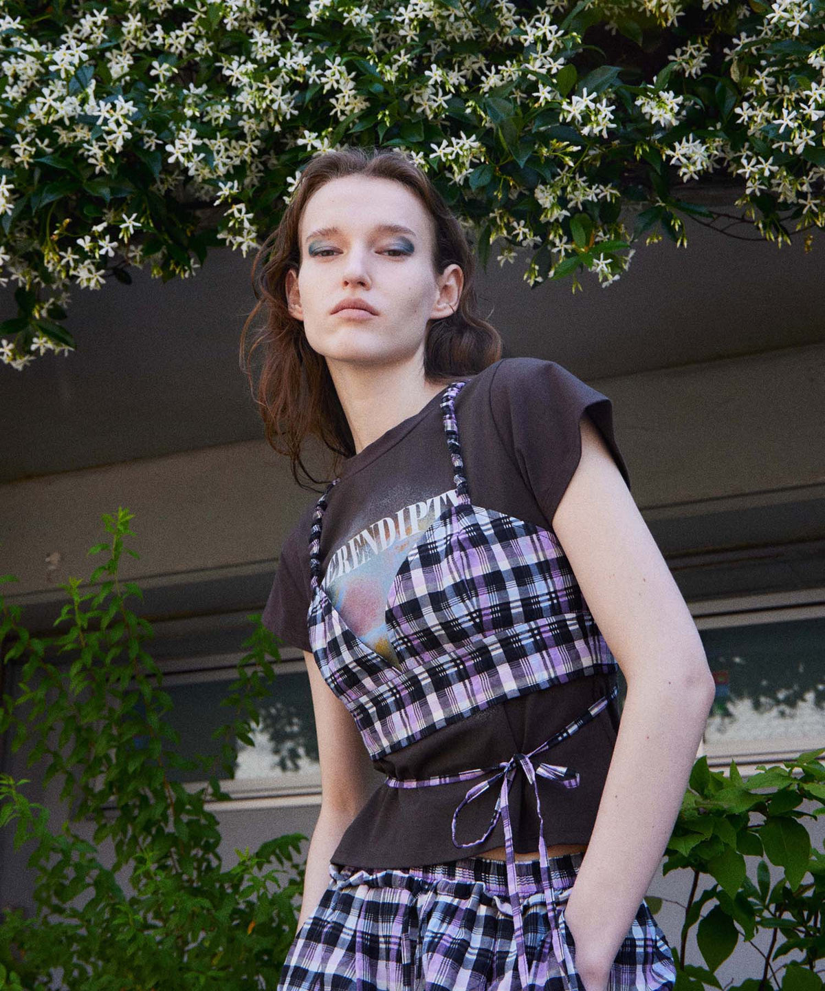 【2026Summer PRE-ORDER】Checkered Short Bustier
