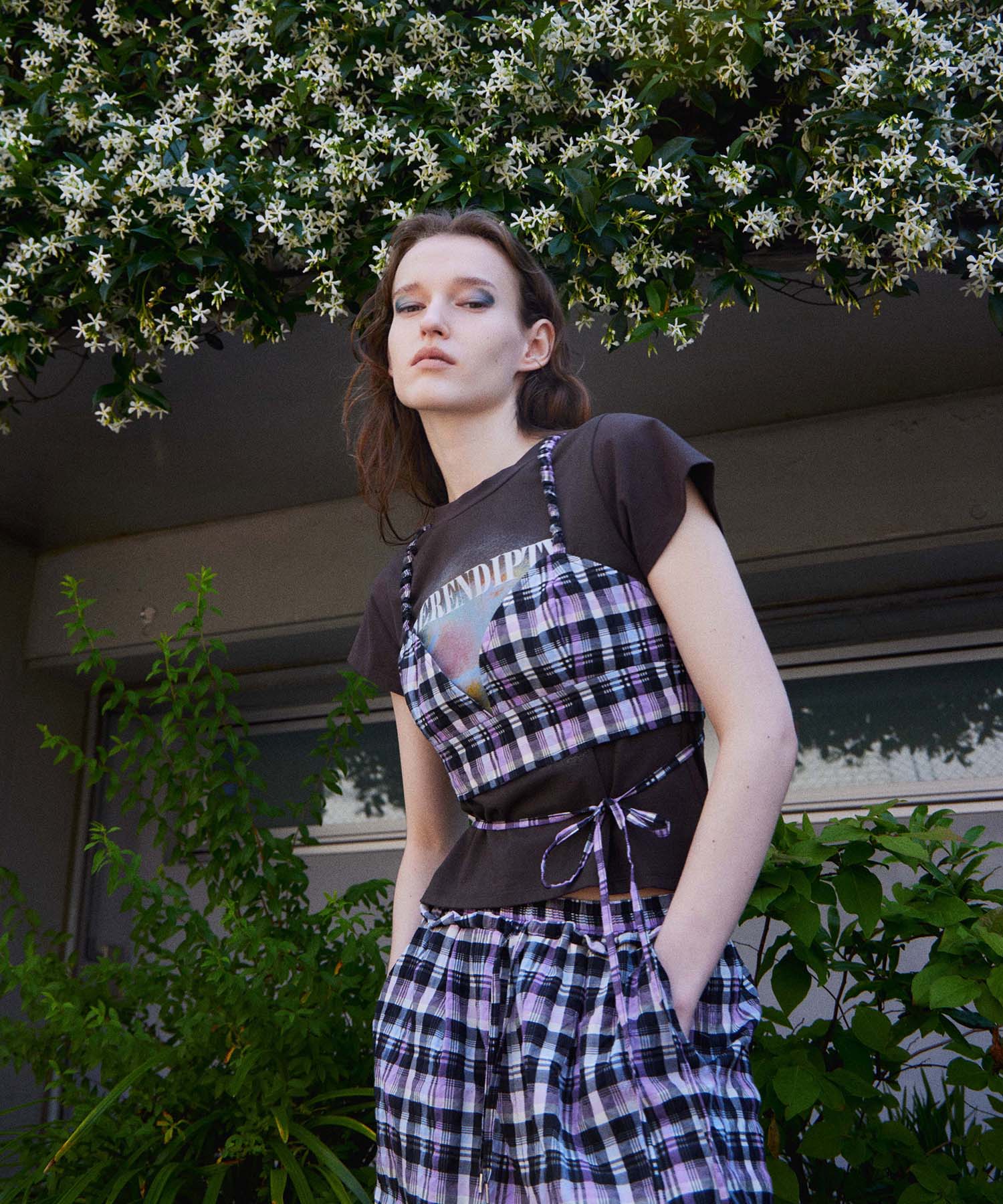 【2026Summer PRE-ORDER】Checkered Short Bustier