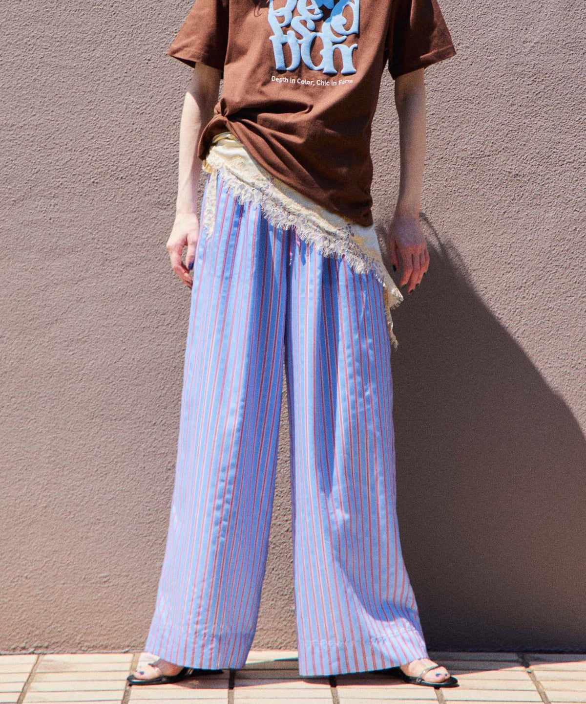 【2026Summer PRE-ORDER】Checkered Wide Pants Pants