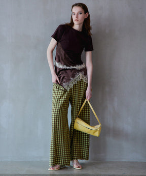 【2026Summer PRE-ORDER】Checkered Wide Pants Pants
