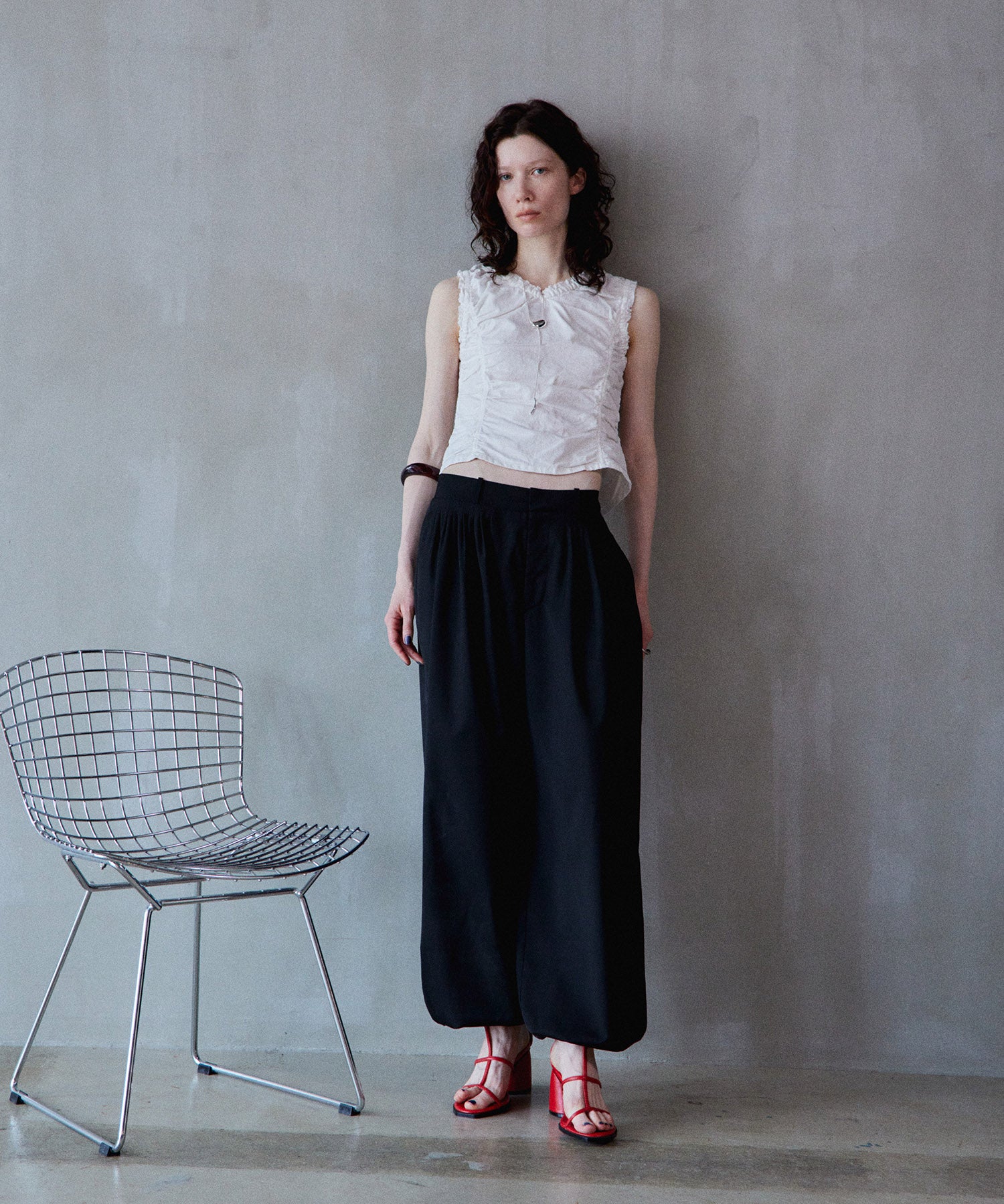 [2026Summer PRE-ORDER] Military Gathered TOPs