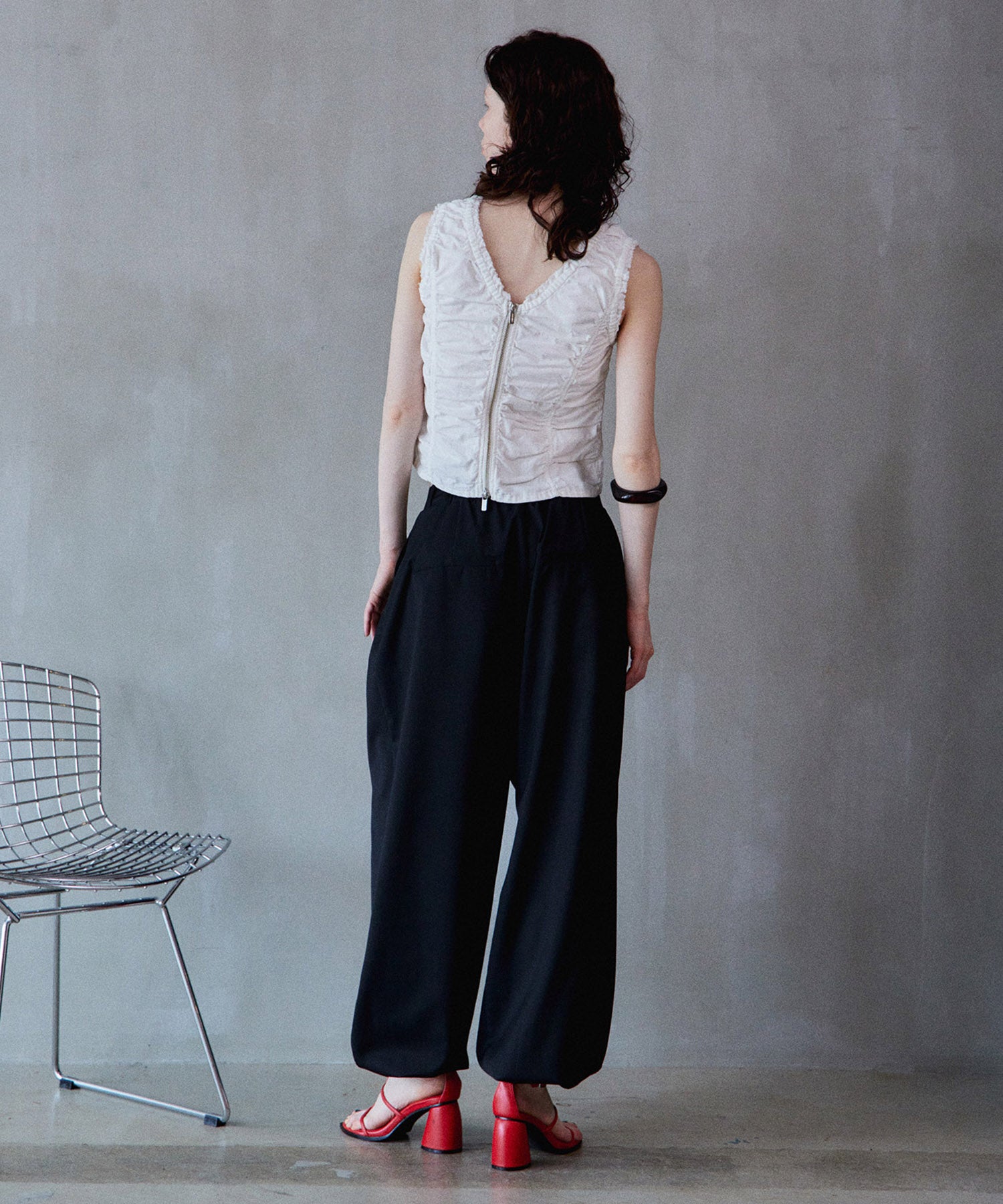 [2026Summer PRE-ORDER] Military Gathered TOPs