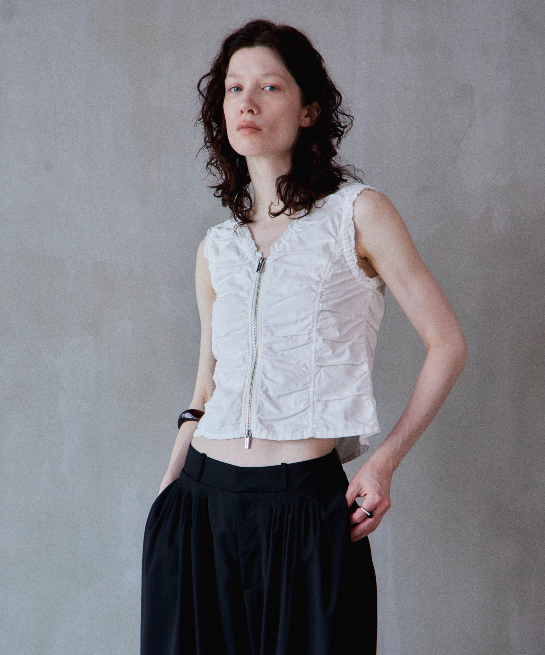 [2026Summer PRE-ORDER] Military Gathered TOPs