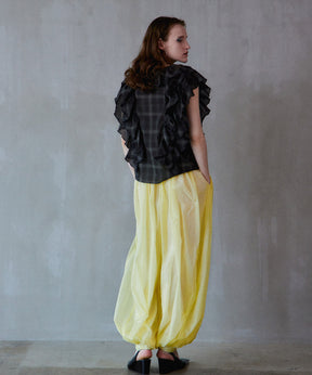 [2026Summer PRE-ORDER] Ruffle Check Shirts