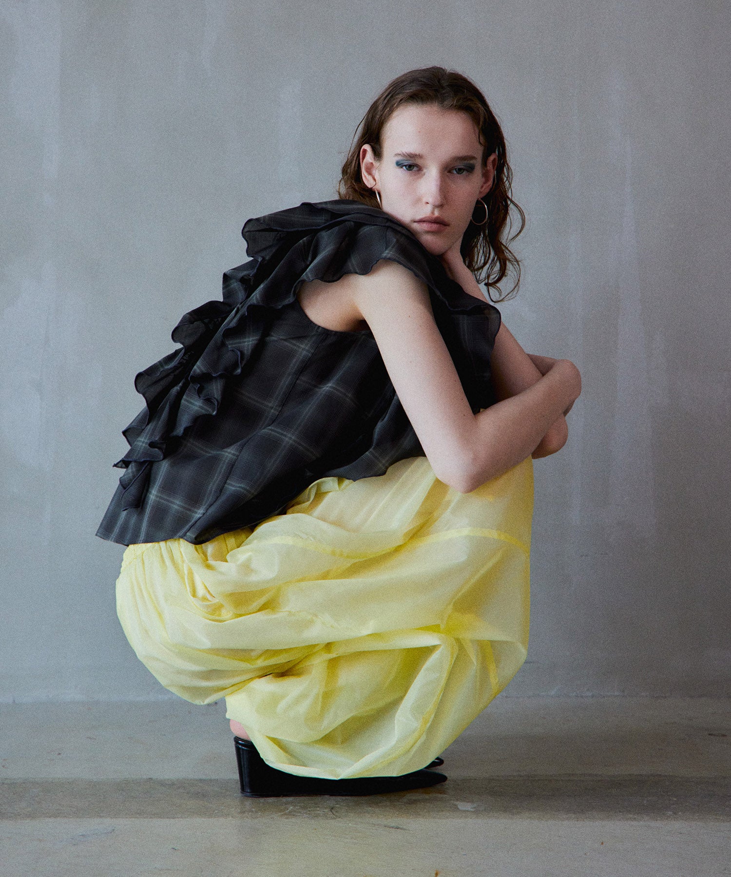 【2026Summer PRE-ORDER】Sheer Nylon Balloon Pants