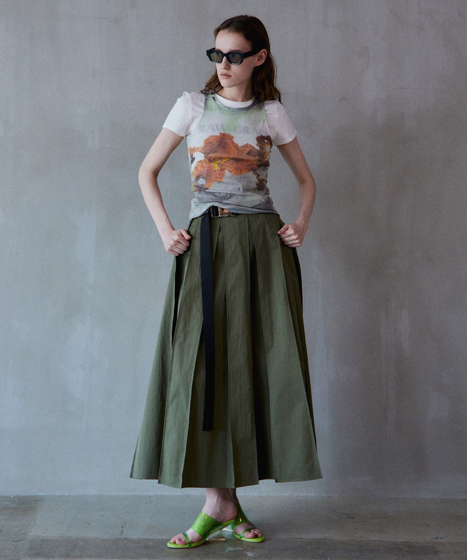 [2026Summer PRE-ORDER] Military Pocket Skirt
