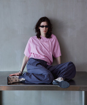 【2026Summer PRE-ORDER】Cashmere Neck Short T-Shirt