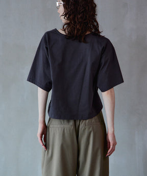 【2026Summer PRE-ORDER】Cashmere Neck Short T-Shirt