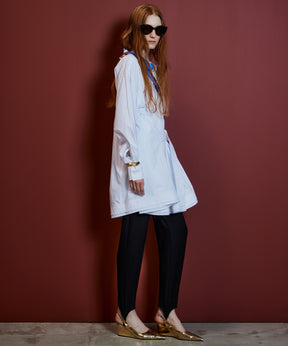 【26AUTUMN PRE-ORDER】Pintuck Stretch Stirrup Pants