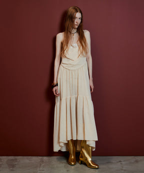 【26AUTUMN PRE-ORDER】Chiffon Lace Camisole Dress