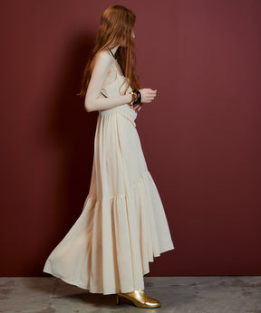 【26AUTUMN PRE-ORDER】Chiffon Lace Camisole Dress