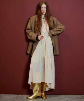 【26AUTUMN PRE-ORDER】Chiffon Lace Camisole Dress