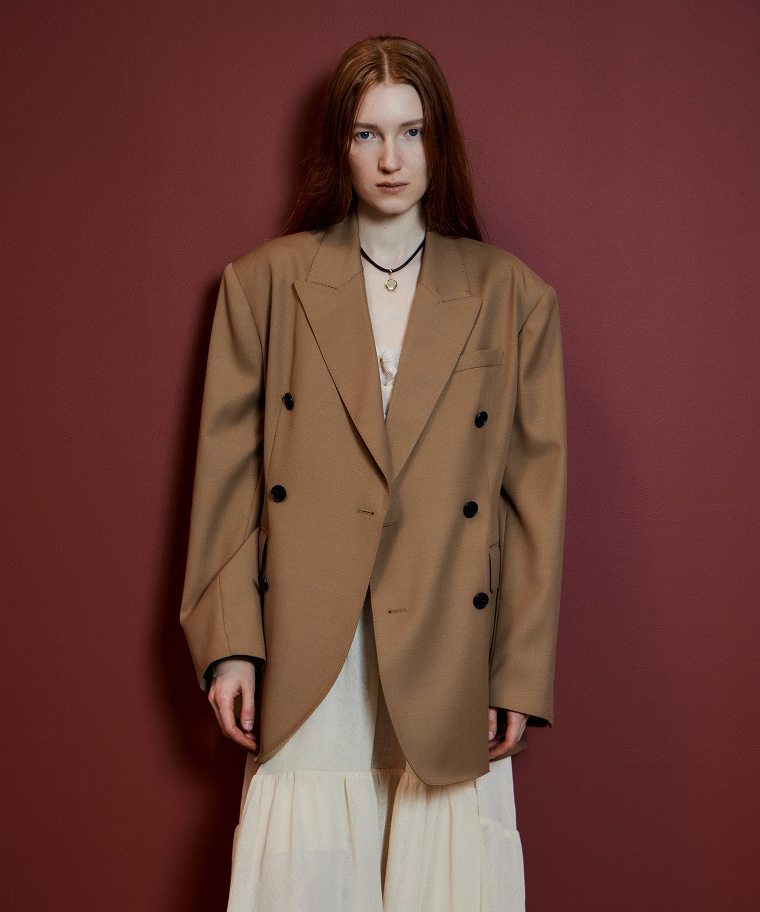 【26AUTUMN PRE-ORDER】Double-Breasted Jacket