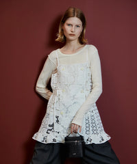 Lace Apron Tunic