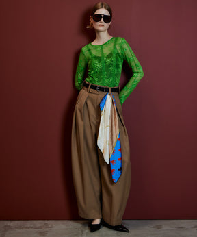 【26AUTUMN PRE-ORDER】Two-Tuck Cocoon Pants