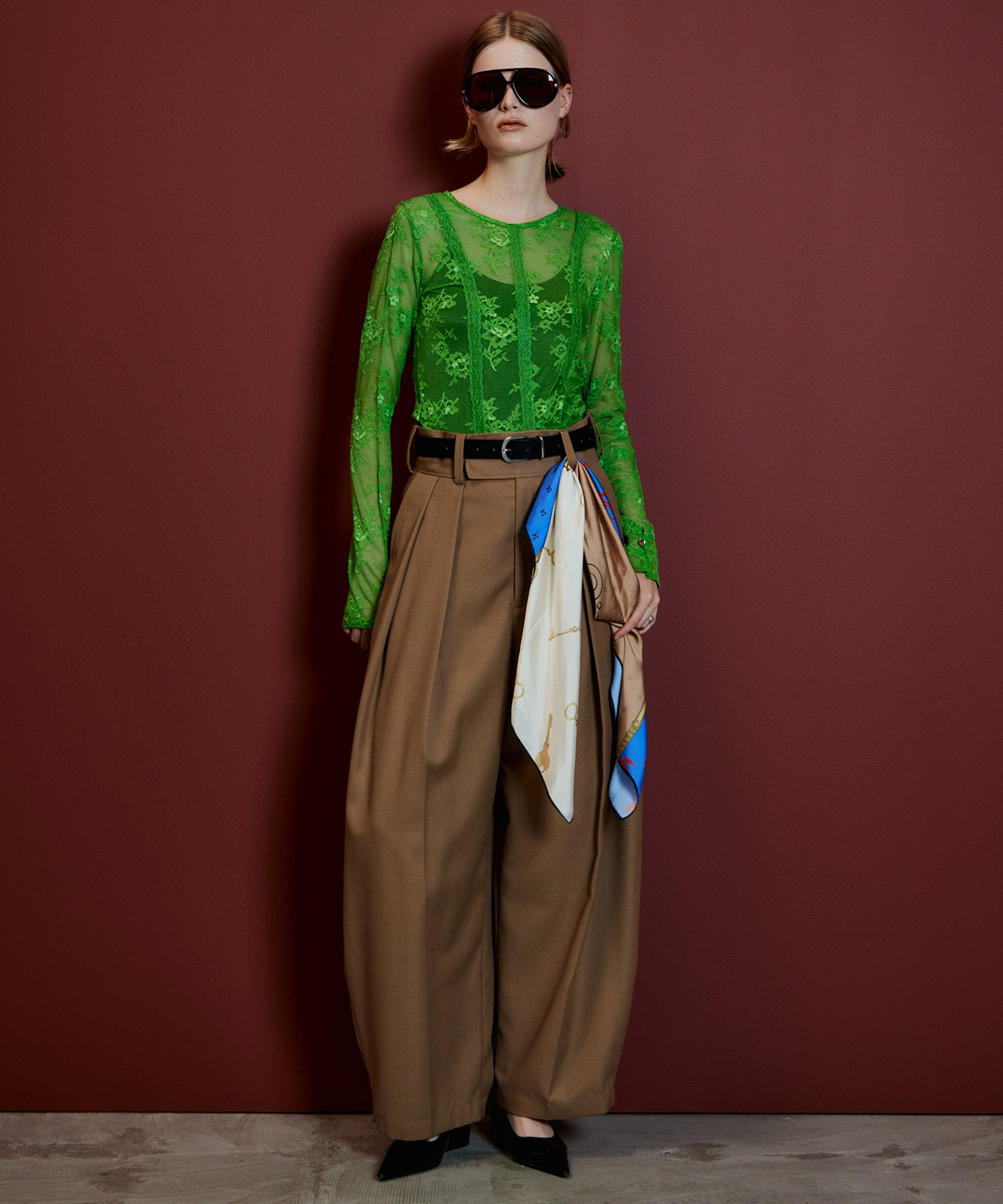 【26AUTUMN PRE-ORDER】Two-Tuck Cocoon Pants