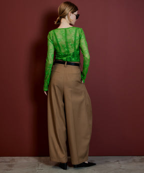 【26AUTUMN PRE-ORDER】Two-Tuck Cocoon Pants