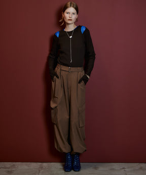 【26AUTUMN PRE-ORDER】Glove Rib Jersey Top