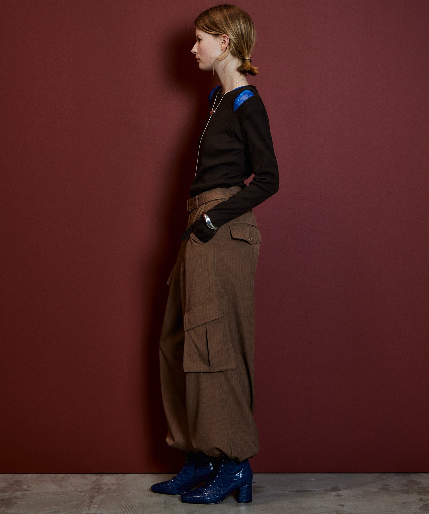 【26AUTUMN PRE-ORDER】Glove Rib Jersey Top