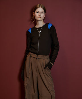 【26AUTUMN PRE-ORDER】Glove Rib Jersey Top
