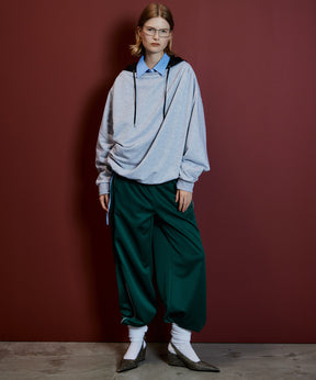 【26AUTUMN PRE-ORDER】Tulle Side Line Jersey Pants