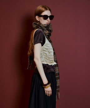 【26AUTUMN PRE-ORDER】Check Scarf