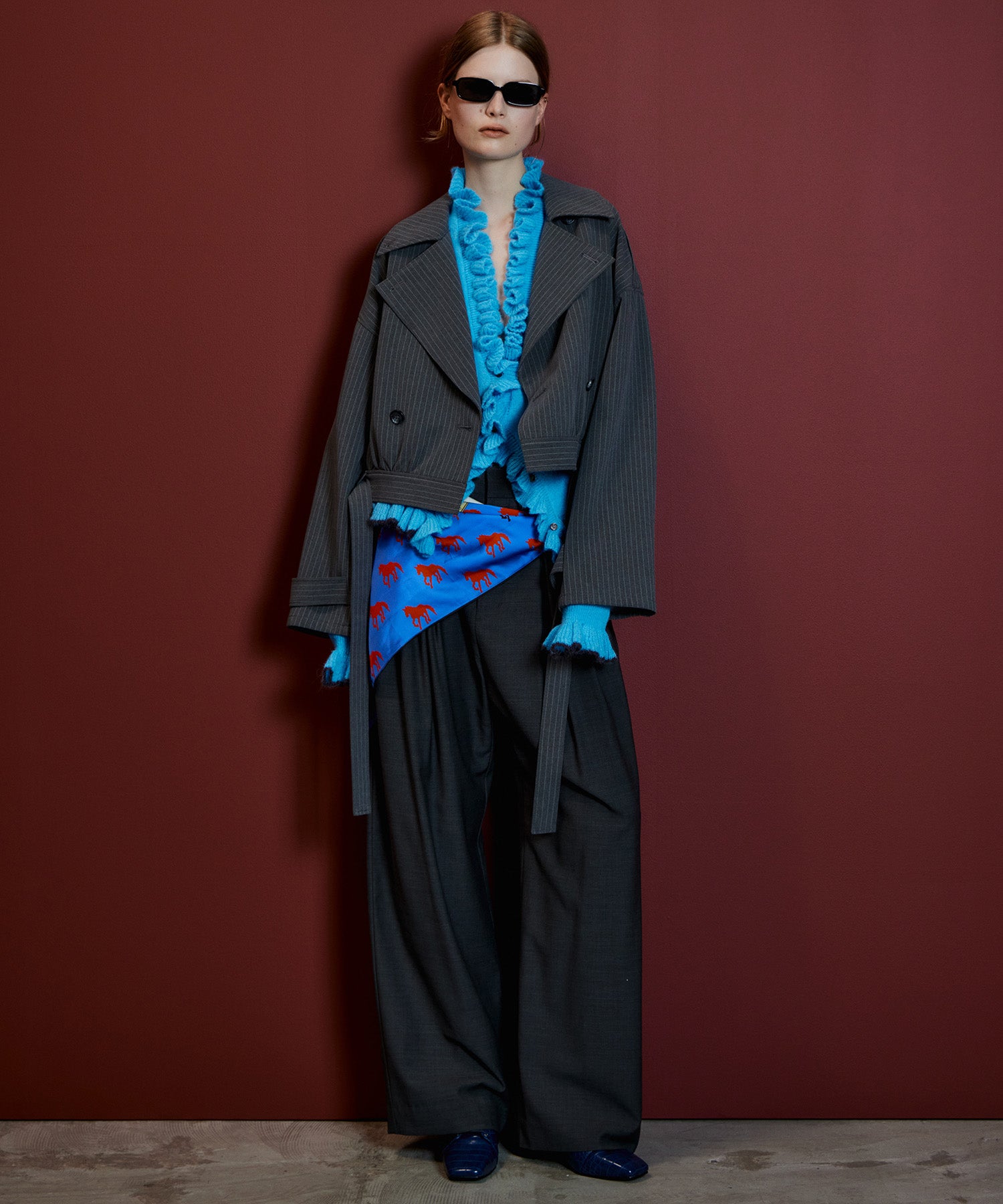 【26AUTUMN PRE-ORDER】Suiting Short Trench Coat
