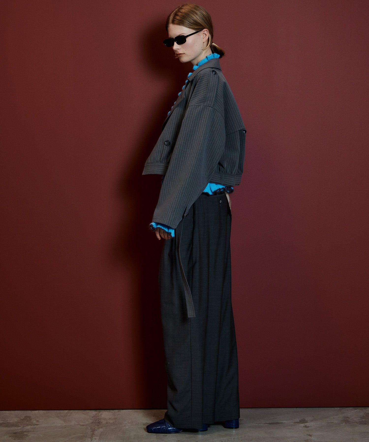 【26AUTUMN PRE-ORDER】Suiting Short Trench Coat