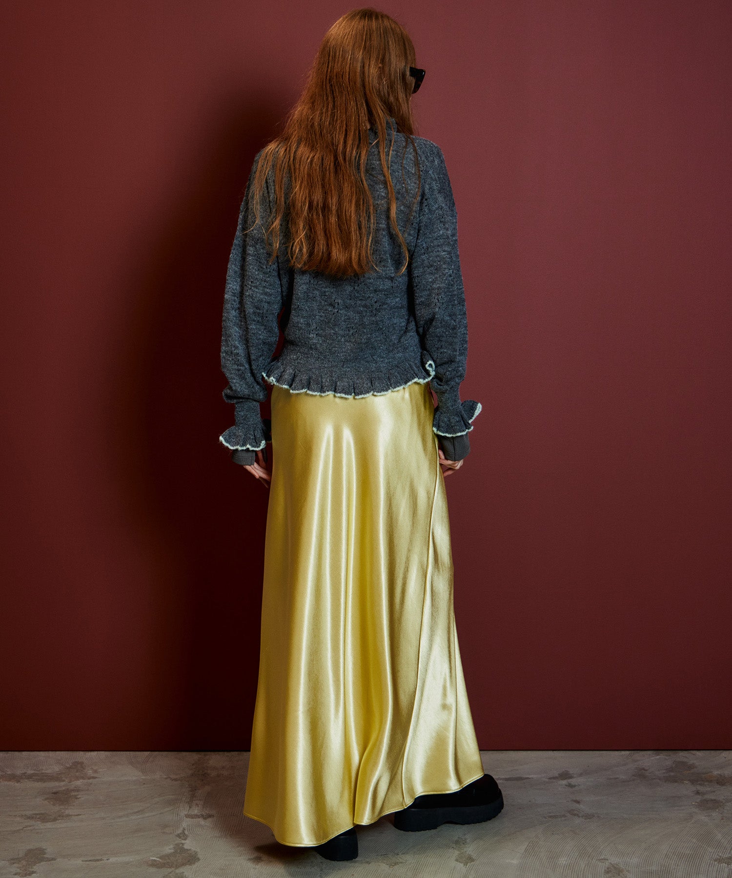 【26AUTUMN PRE-ORDER】Satin Skirt