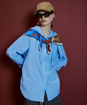【26AUTUMN PRE-ORDER】Loose Hoodie Shirt