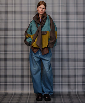 【26AUTUMN PRE-ORDER】Multicolor Bow-Tie Anorak