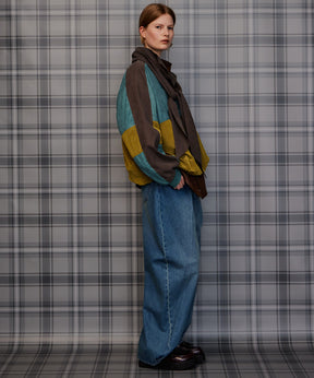【26AUTUMN PRE-ORDER】Multicolor Bow-Tie Anorak