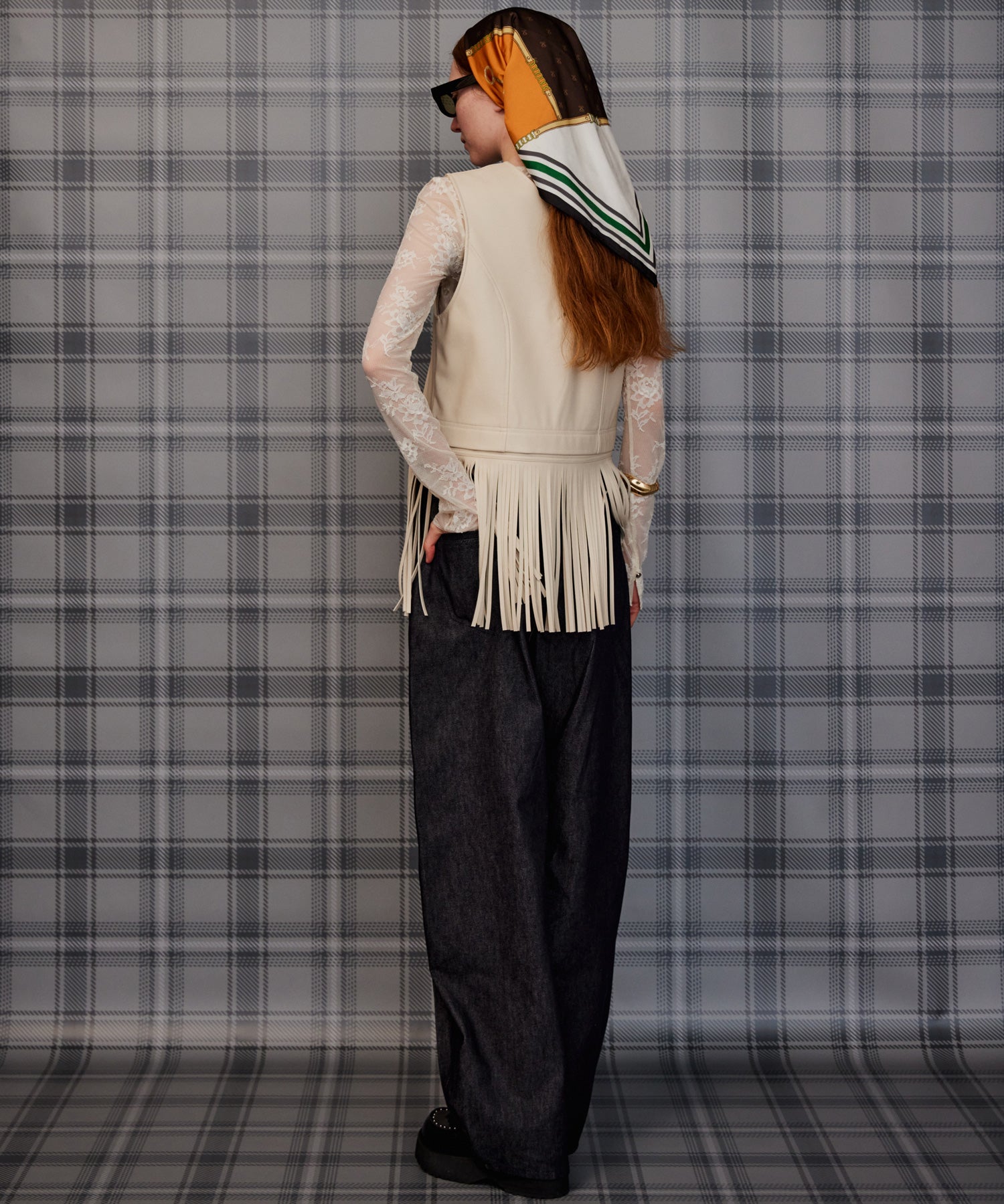 【26AUTUMN PRE-ORDER】Multi-Fringe Vegan Leather Vest