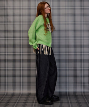 【26AUTUMN PRE-ORDER】Dalmatian Knit Cardigan