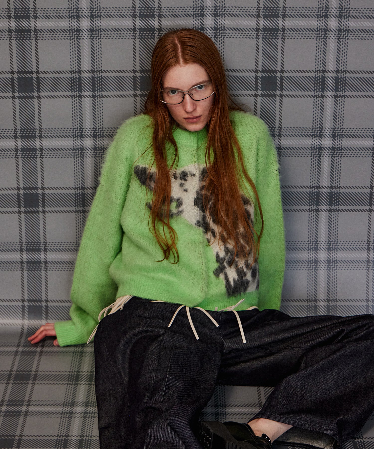 【26AUTUMN PRE-ORDER】Dalmatian Knit Cardigan