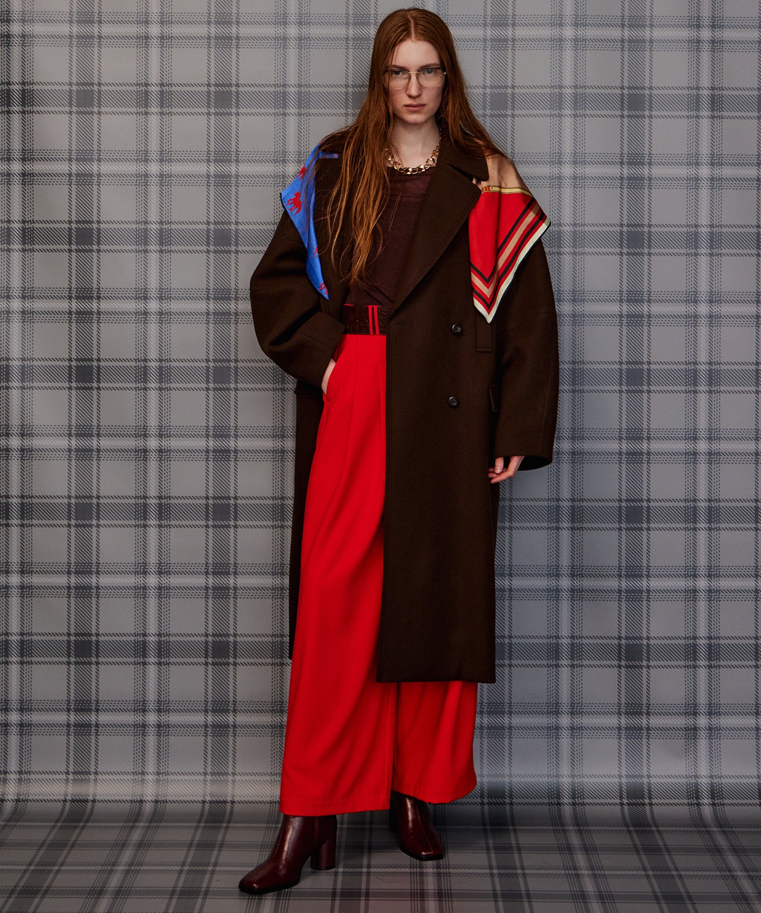 【26AUTUMN PRE-ORDER】Super 140 Balloon Sleeve Wool Long Coat
