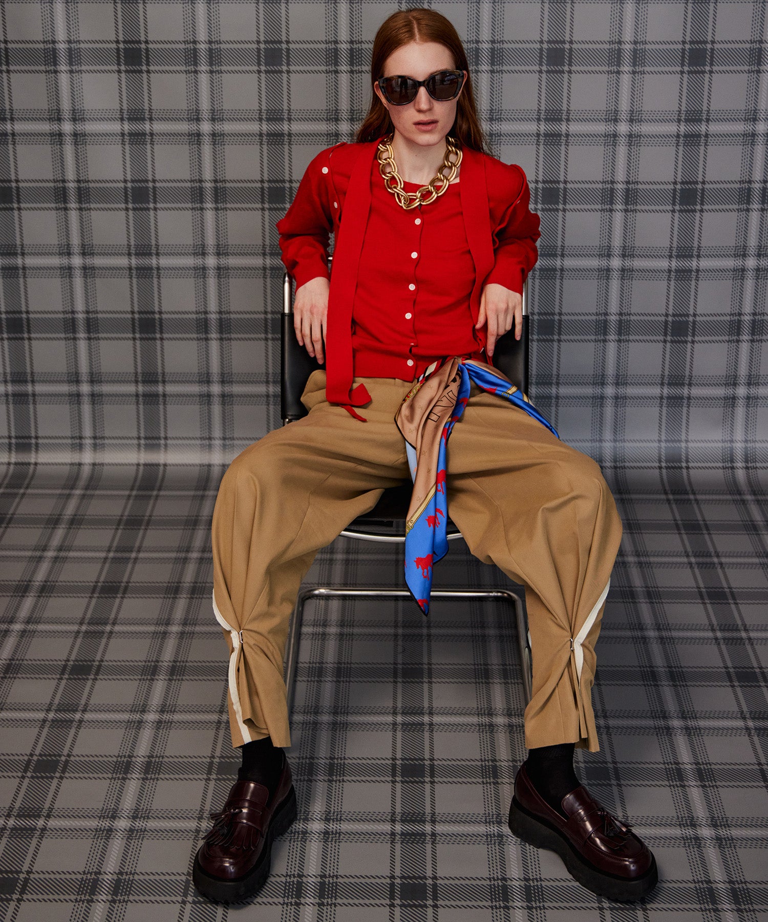 【26AUTUMN PRE-ORDER】Wide Straight Chino Pants