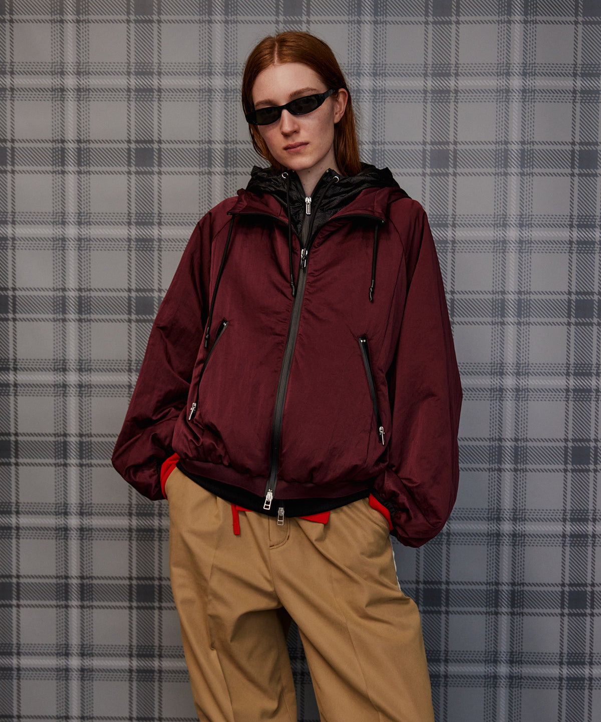 【26AUTUMN PRE-ORDER】Bicolor Layered Blouson