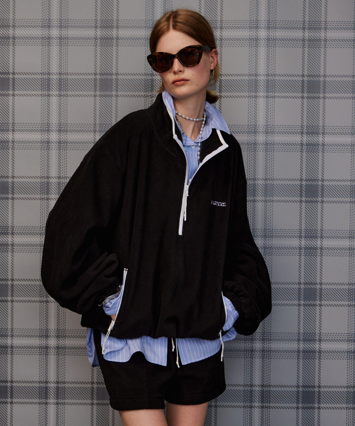 【26AUTUMN PRE-ORDER】Half-Zip Fleece Top