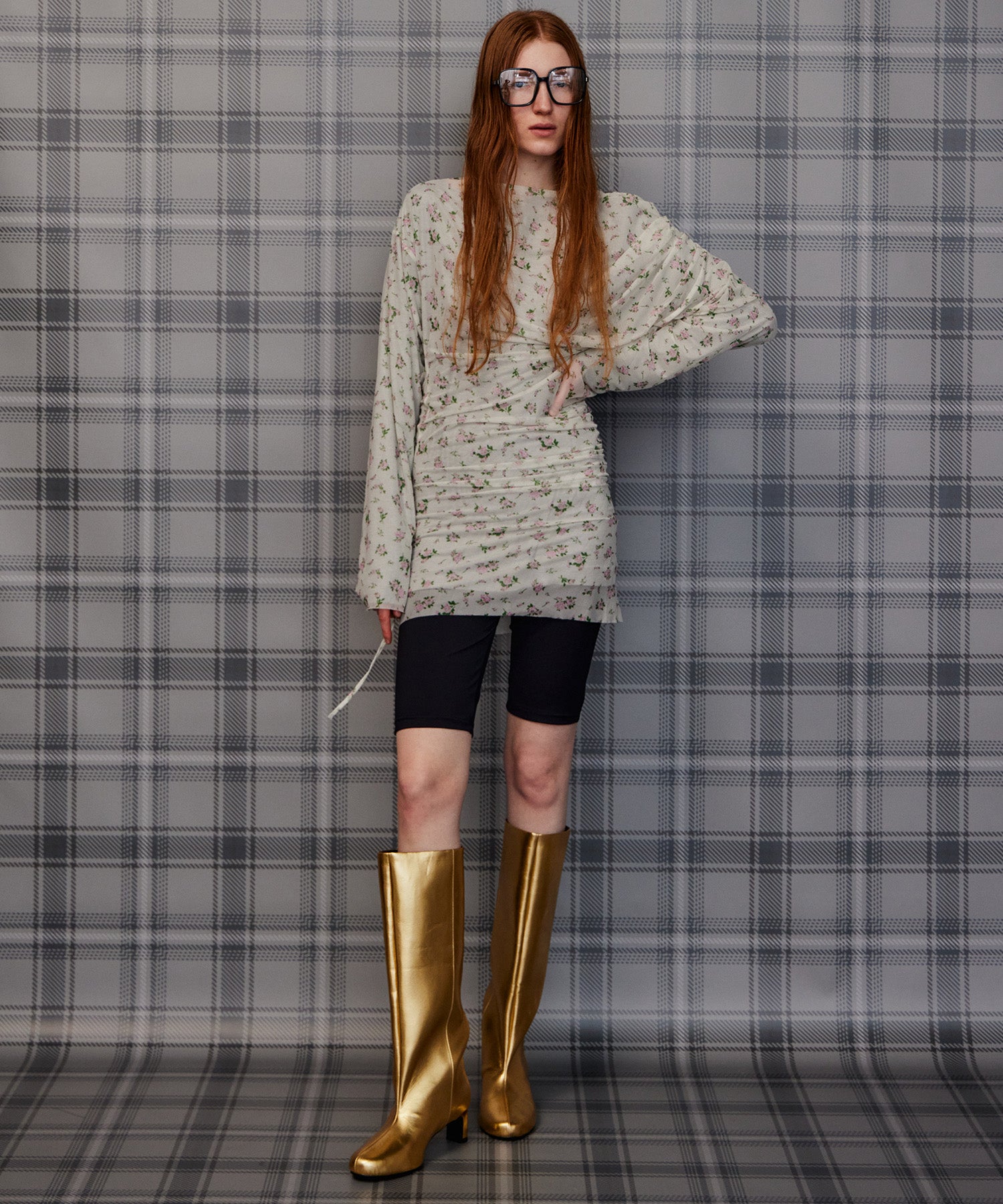 【26AUTUMN PRE-ORDER】Sheer Layered Drape Top