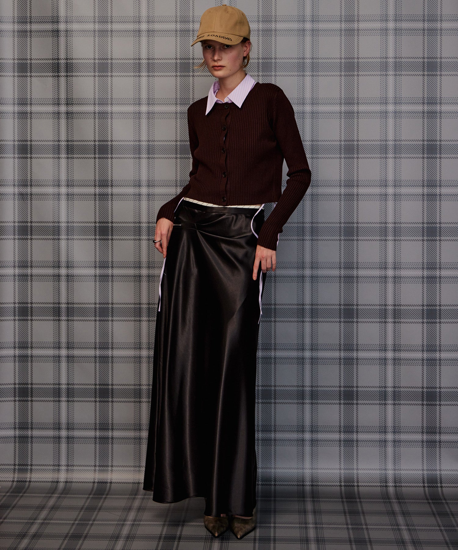 【26AUTUMN PRE-ORDER】Layered Shirt Knit